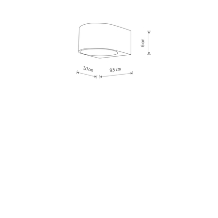 Lampa zewnętrzna Nowodvorski NEL LED 11368 Czarny