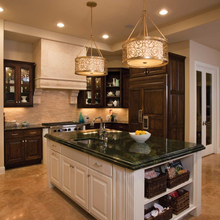 Lampa wisząca Elstead Lighting Arabesque patyna FE-ARABESQUE4