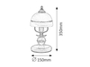 Lampa stołowa Rabalux Flossi 8812 brąz