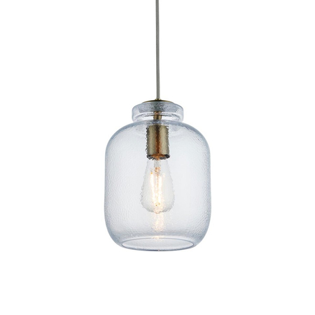 Lampa wisząca Endon Lighting Lyra 106923 mosiądz