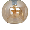Milagro Lampa sufitowa SOFIA AMBER 1xE27 MLP6575 CZARNY