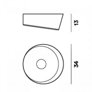 Lampa sufitowa Foscarini 191005L-11 Lumiere XXL LED