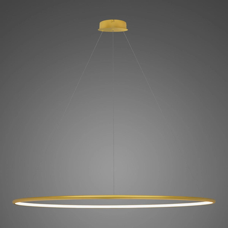 Lampa wisząca Ledowe Okręgi No.1 150cm 4k złota Dali