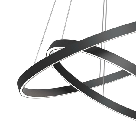 Lampa wisząca Maytoni Rim MOD058PL-L74B4K Black
