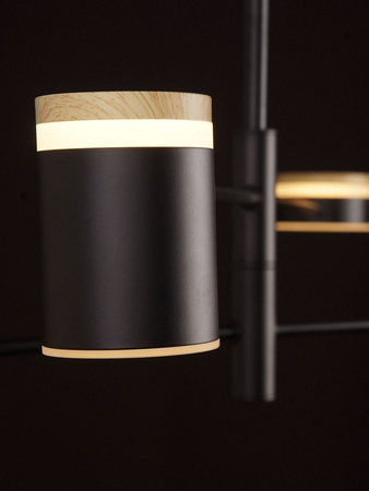 Lampa wisząca Maxlight P0407 czarny