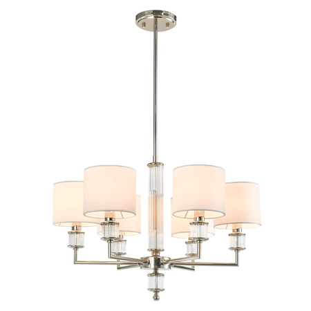 Cosmo Light Lampa wisząca SUTTON P06446NI-WH