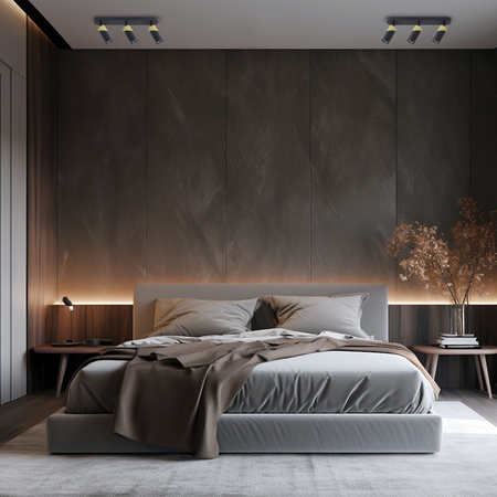 Milagro NEO BLACK GOLD SPOT 3xGU10 ML0282 CZARNY + ZŁOTY