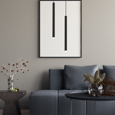 Milagro Lampa wisząca MONZA BLACK 1xG9 max 8W LED MLP8838 CZARNY