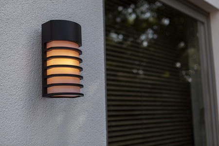 Kinkiet zewnętrzny Lutec FULTON 5207601012 czarny