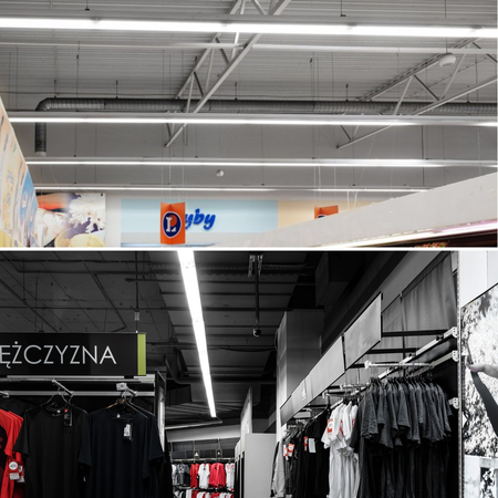 Blaupunkt Lampa liniowa LED Longer Max 180lm/W 120cm 30W 5400lm