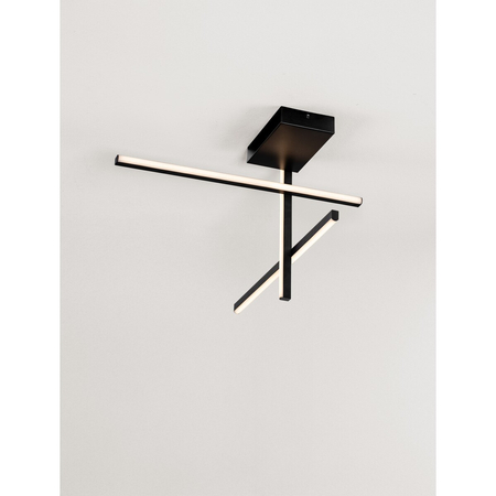 Lampa sufitowa Luces Exclusivas ZAMERCA LE45484 czarny