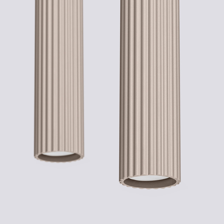 Sollux Lighting Lampa wisząca KARBON 2 taupe SL.1773