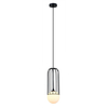 Lampa wisząca Italux Simon MDM-3938/1 BK Czarny
