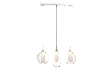 Lampa wisząca Azzardo AZ3075 Amber Milano 3 clear