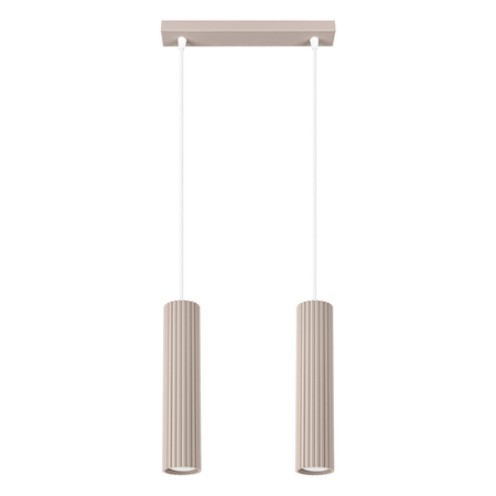 Sollux Lighting Lampa wisząca KARBON 2 taupe SL.1773