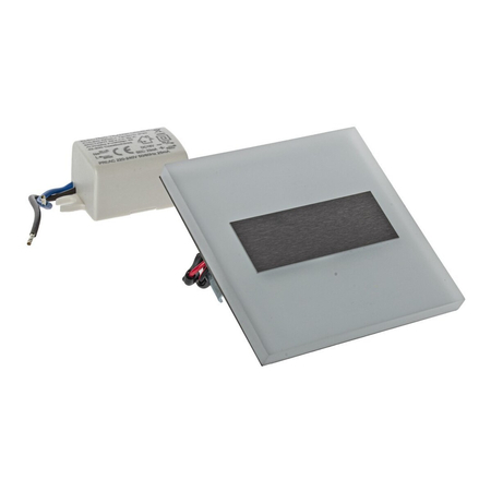 Eko-Light Oprawa schodowa LUMI Barwa Zimna 6500K EKS2358 BIAŁY / SREBRNY