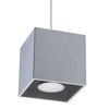 Sollux Lighting Lampa wisząca QUBIC czarna SL.0963