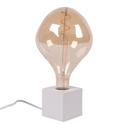 Podstawa do żarówek Calex 40W Retro E27 Biała 1,8 m