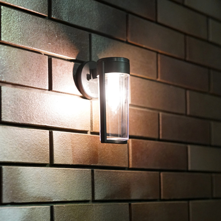 Eko-Light Kinkiet Solarny Vivi 3000K EKO0725 CZARNY