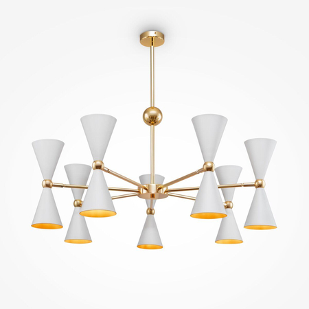 Lampa wisząca Maytoni Vesper MOD108PL-14WG White with Gold