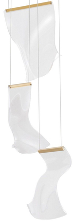 Lampa wisząca Luces Exclusivas CALI LE41372 złoty