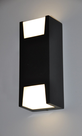 Kinkiet SLOT Kaja K-8145 biały/czarny