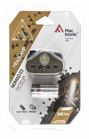 Latarka czołowa Mactronic NOMAD 03