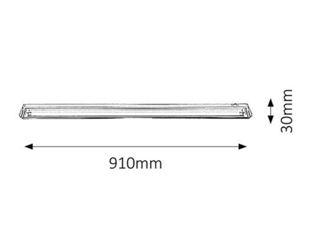 Lampa wewnętrzna Rabalux Easy light 2363 biały