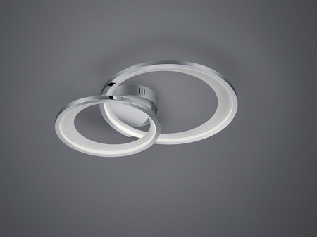 Lampa sufitowa Trio 673810206 srebrny