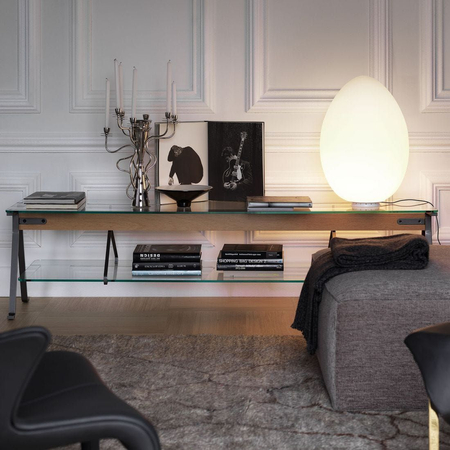 Lampa stołowa Fontana Arte F264605100BINE Uovo