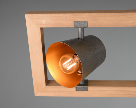 Lampa wisząca Trio 301900467 srebrny