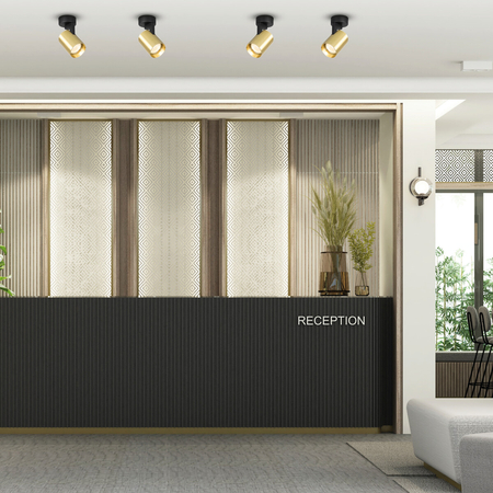 Milagro Oprawa Volf Spot Złoty 1xGU10 ML0677 ZŁOTY