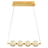 Light Prestige Lampa wisząca Brillant 4 złota LED CCT LP-3303/4L GD