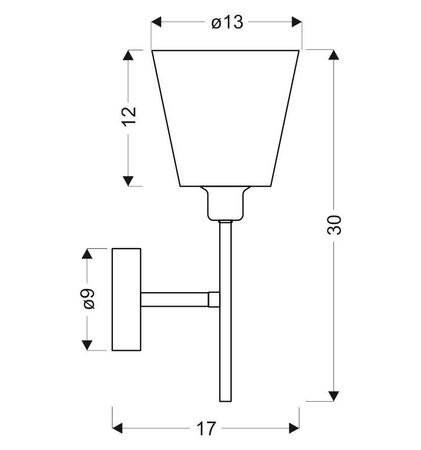 Kinkiet Candellux 21-70616 Vox