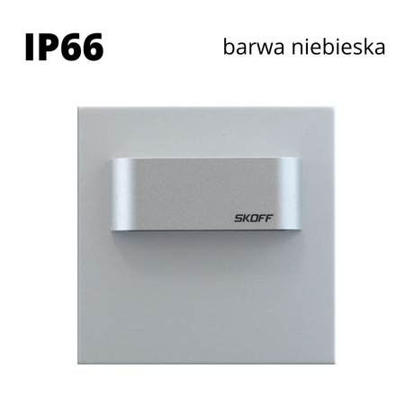 Oprawa schodowa led Skoff Tango Mini Short Alu Biała ciepła IP20
