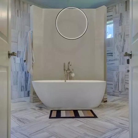 Lampa wisząca Ledowe Okręgi No.1 X 60cm czarny 4k