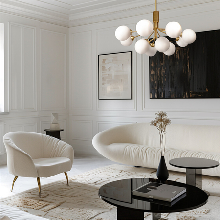 Cosmo Light Lampa wisząca CAPE TOWN P12049BR