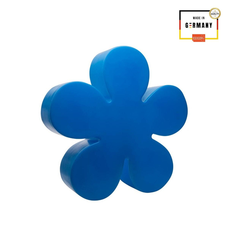 Kwiat LED Lampa zewnętrzna ogrodowa 2700K Biała ciepła Ø40cm 32410W niebieski