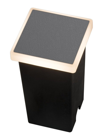 Oprawa schodowa ALF SQUARE 3000K DGR Azzardo AZ4466 grafitowy