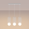 Sollux Lighting Lampa wisząca BRINA 3L biała SL.1333