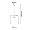 Lampa wisząca ORTIGA 5 300mm Shilo 5156
