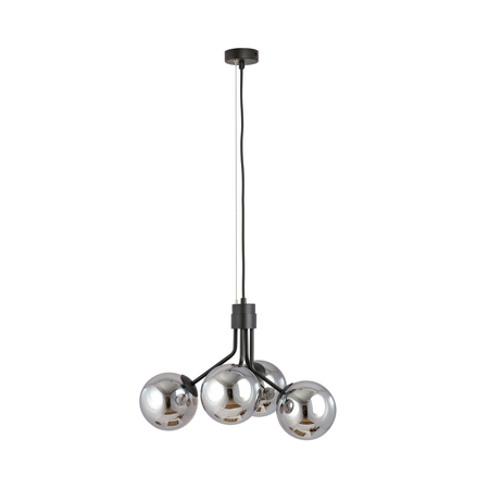 Lampa wisząca NOVA 4 BLACK/GRAFIT Emibig 1140/4 czarny