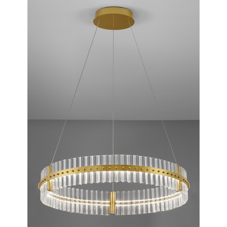 Lampa wisząca Luces Exclusivas LE44225 złoty i odcienie złota