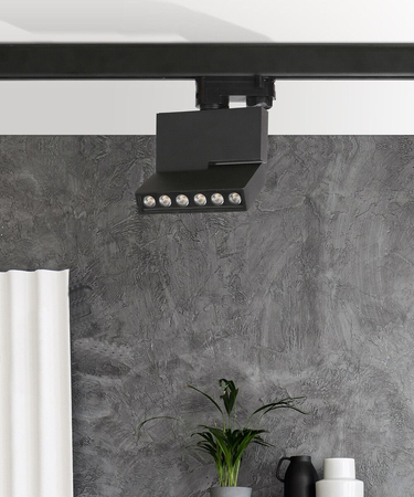 Lampa szynowa LEON 5 TRACK 3LINE BLACK Azzardo AZ3491 czarny