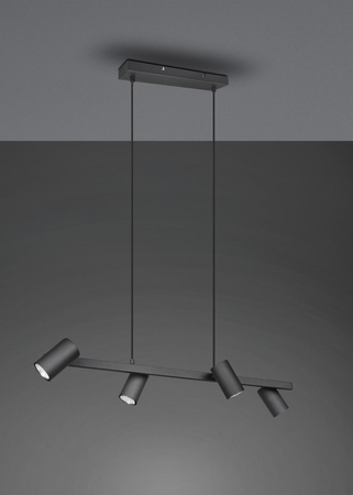 Lampa wisząca Trio 302400432 czarny