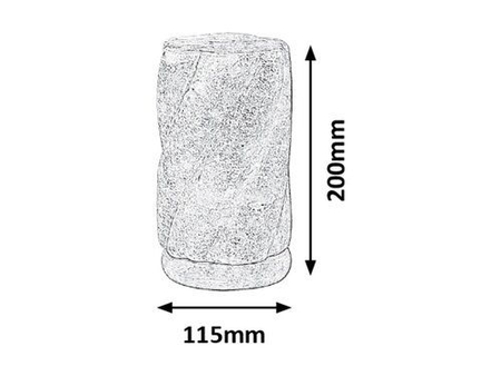 Lampa wewnętrzna Rabalux Hekla 2677 pomarańczowy