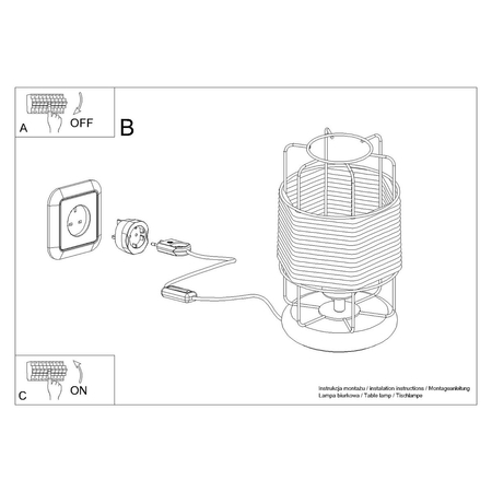 Sollux Lighting Lampa biurkowa GIZUR SL.1302