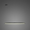 Lampa wisząca Ledowe Okręgi No.1 CO 100cm 3k czarna
