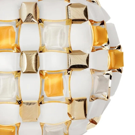 Lampa sufitowa Slamp MIDA - AMBER L MIDCL00YLW00000NMTEU bursztynowy