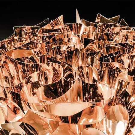 Lampa sufitowa Slamp VELI - COPPER MINI VELCS00CPP00000000EU miedziany